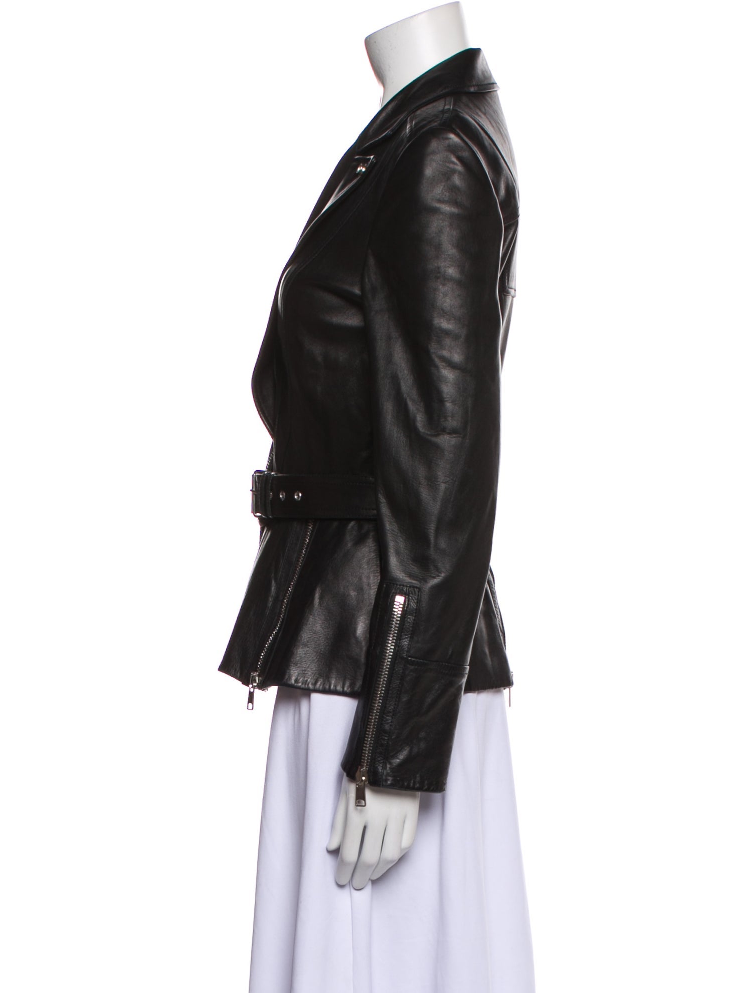 Alexander McQueen Leather Biker Jacket