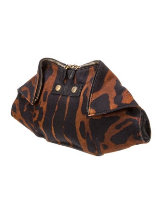 Alexander McQueen Canvas Clutch