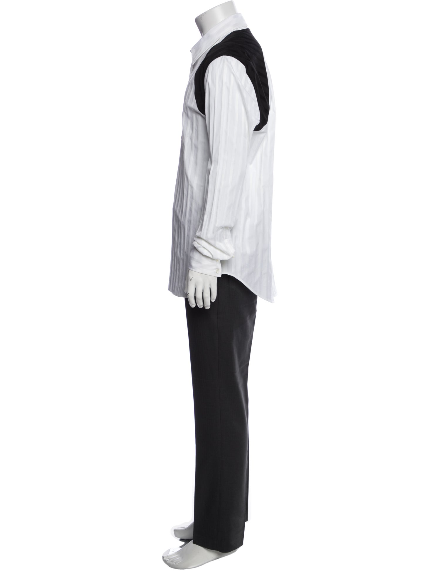 Alexander McQueen Striped Long Sleeve Shirt