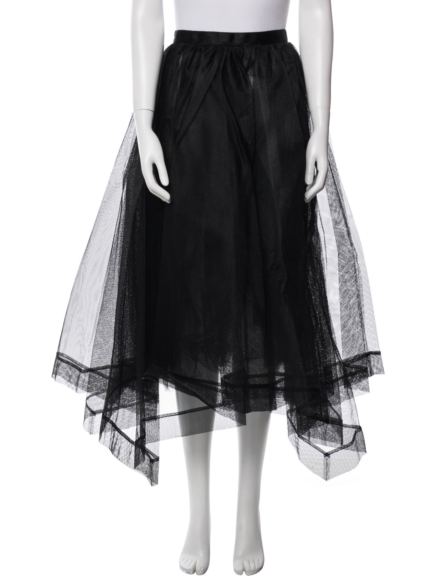 Alexander McQueen Mesh Midi Length Skirt w/ Tags