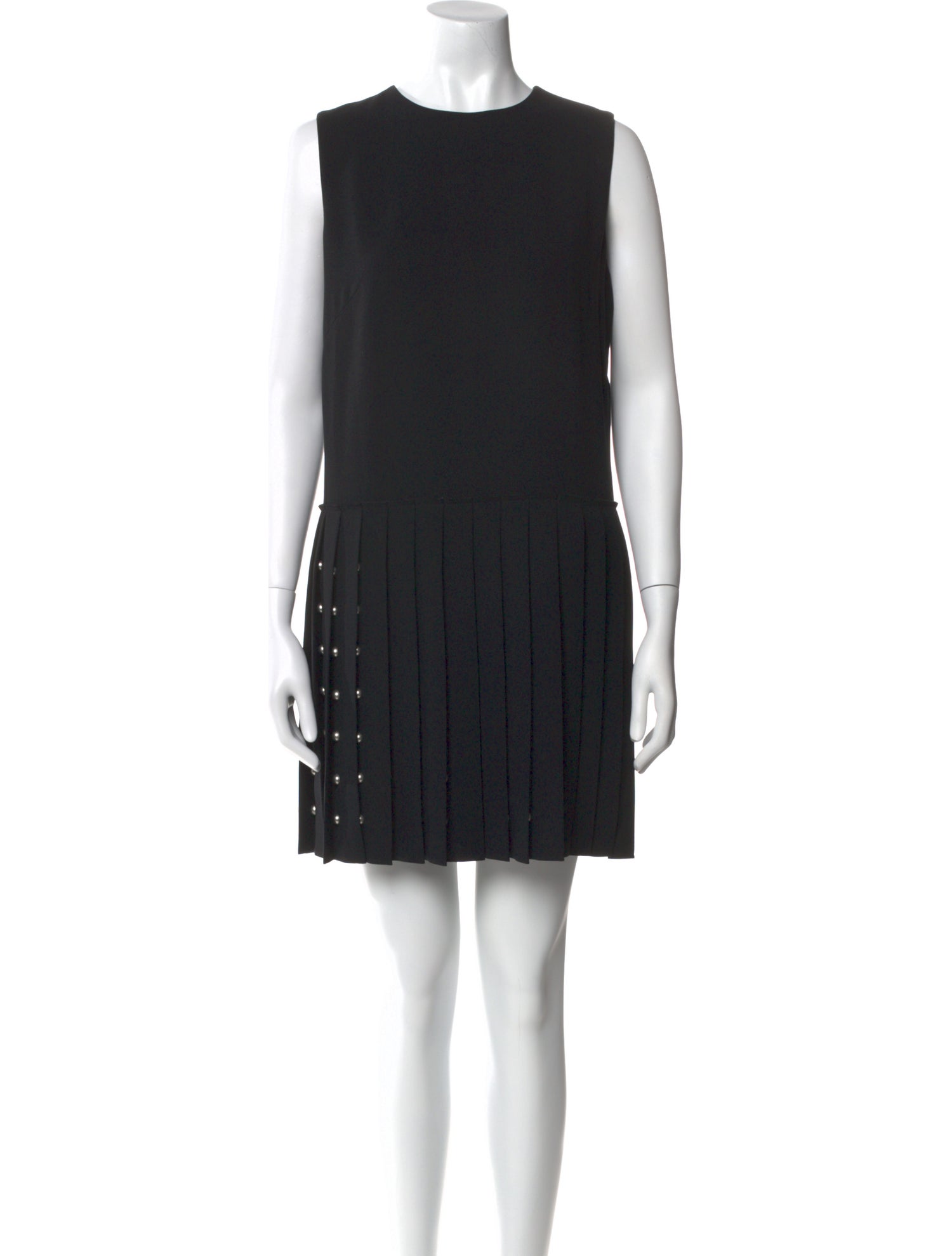 McQ Alexander McQueen Crew Neck Mini Dress