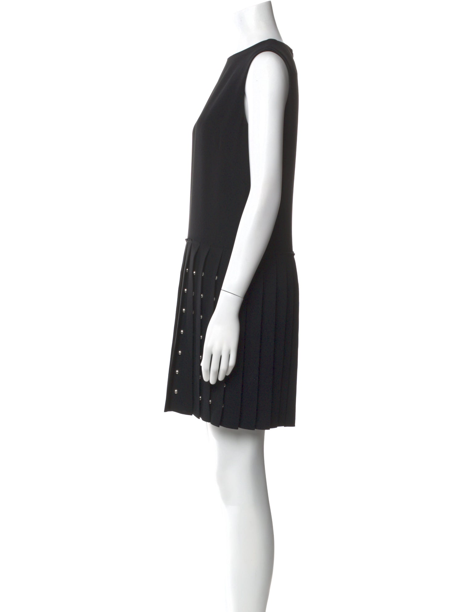 McQ Alexander McQueen Crew Neck Mini Dress
