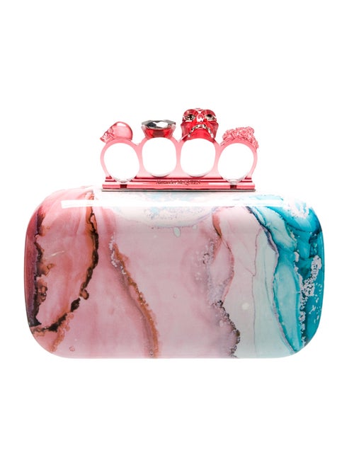 Alexander McQueen Skull Top Handle Bag