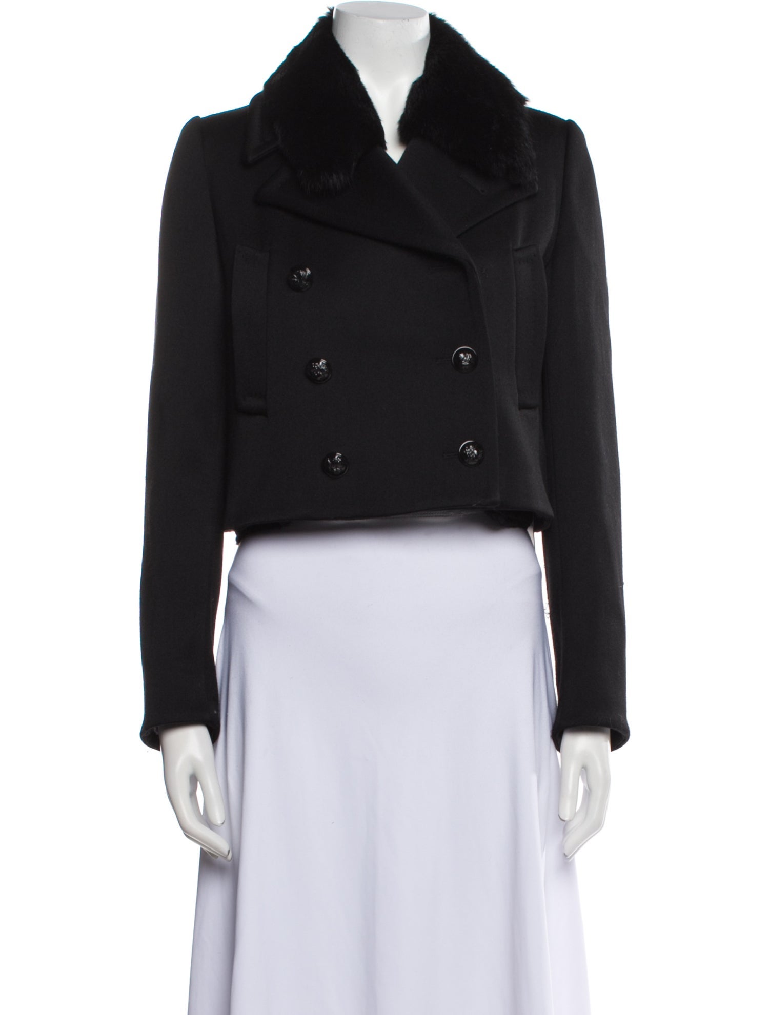 Alexander McQueen Vintage 2008 Fur Jacket