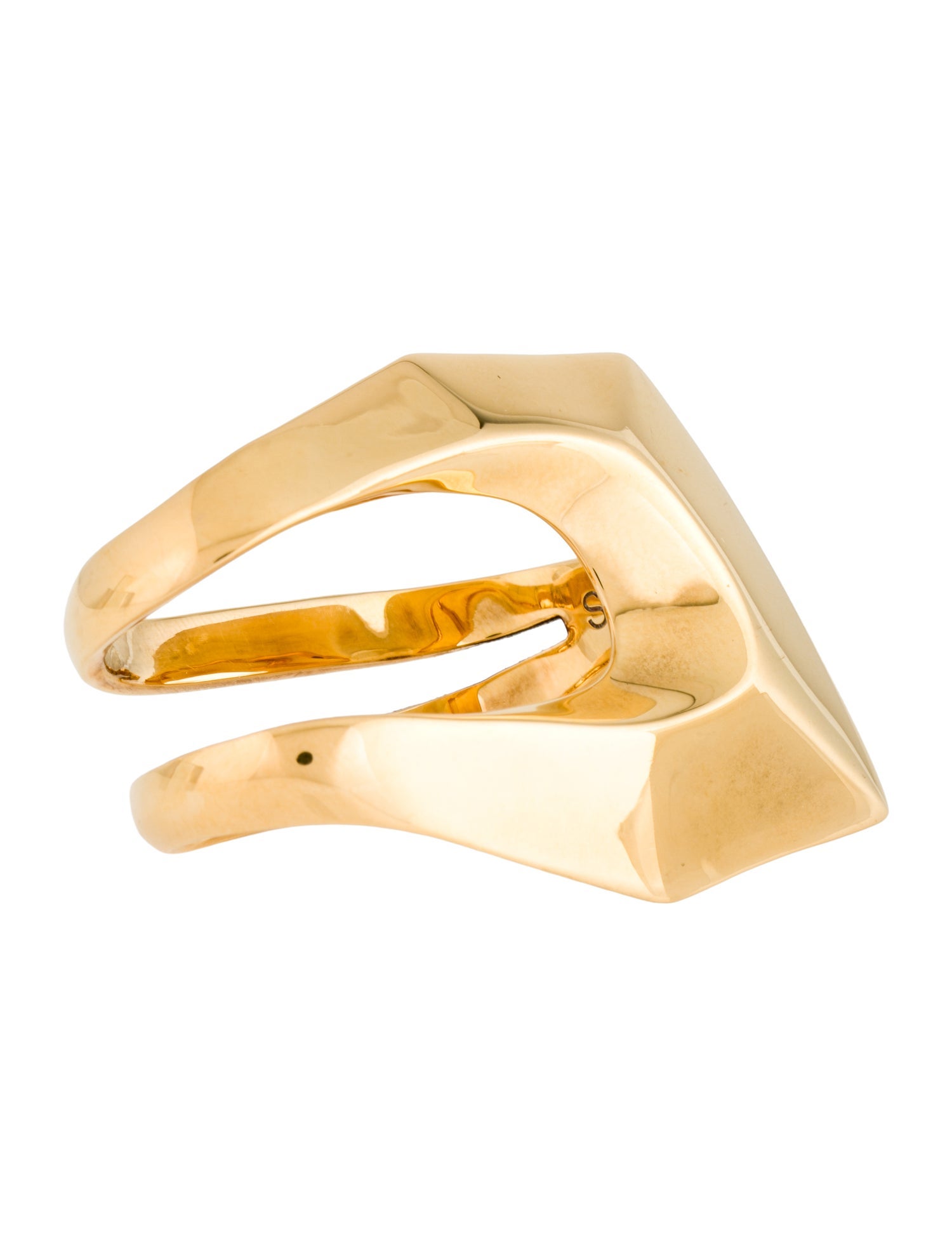 Alexander McQueen Modernist Double Ring