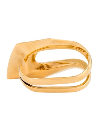 Alexander McQueen Modernist Double Ring