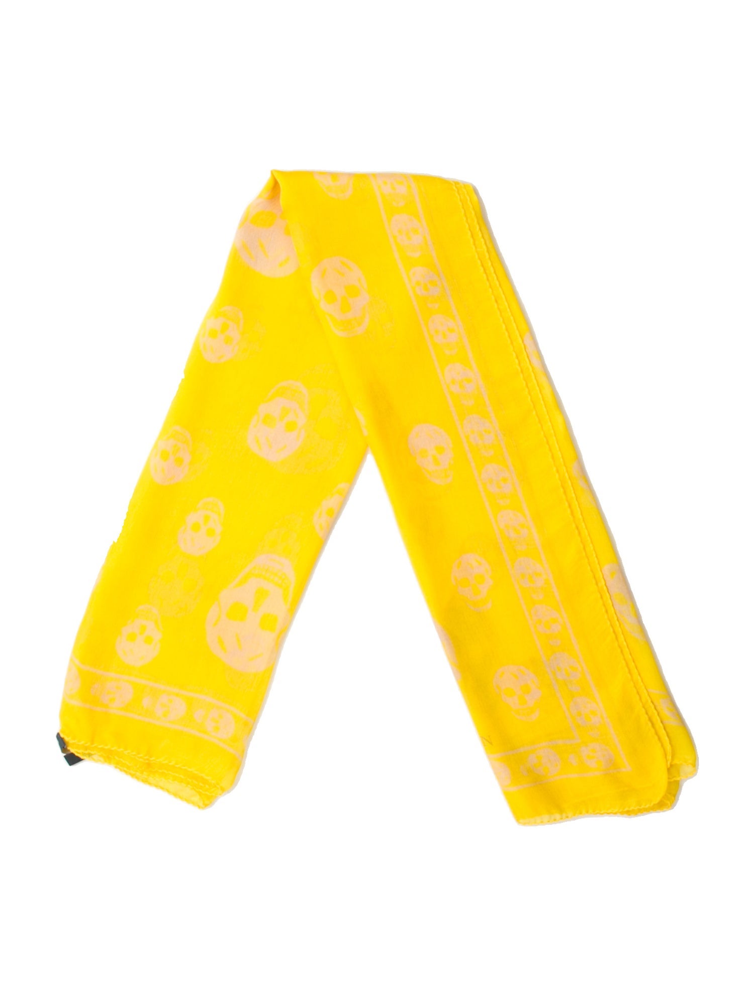 Alexander McQueen Silk Skull Scarf