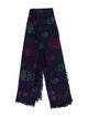 Alexander McQueen Wool Printed Scarf