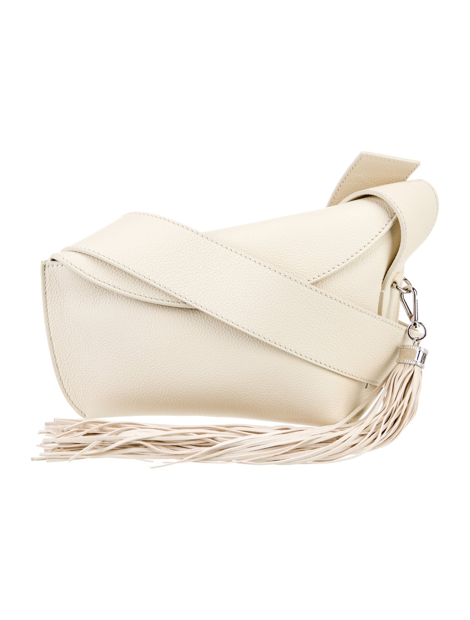 Alexander McQueen Leather T-Bar Sling w/Tassel