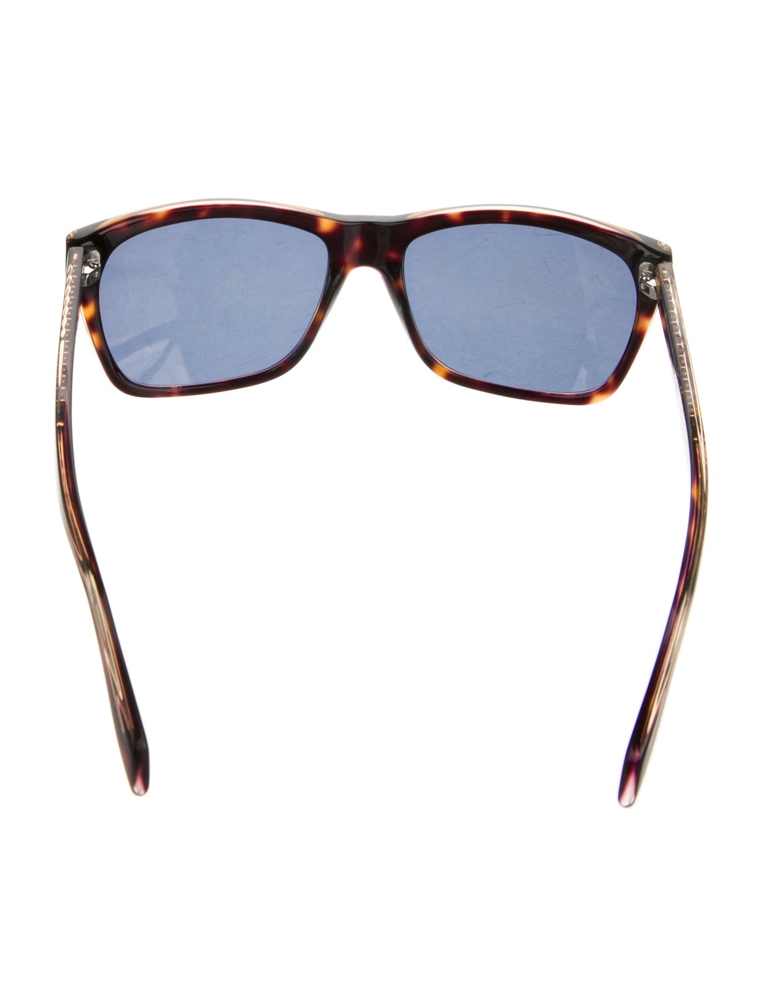 Alexander McQueen Wayfarer Mirrored Sunglasses
