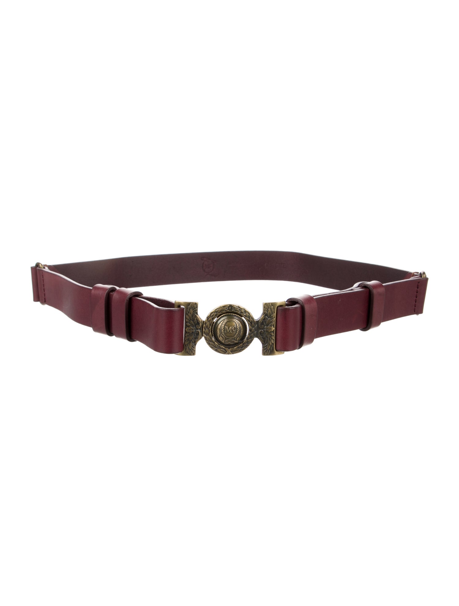 Alexander McQueen Leather Waist Belt
