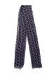 Alexander McQueen Skull Striped Scarf