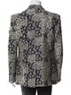 Alexander McQueen Floral Print Blazer