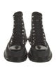 Alexander McQueen Leather Hiking Boots