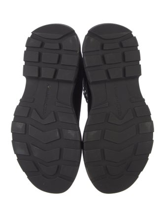 Alexander McQueen Canvas Wedge Sneakers