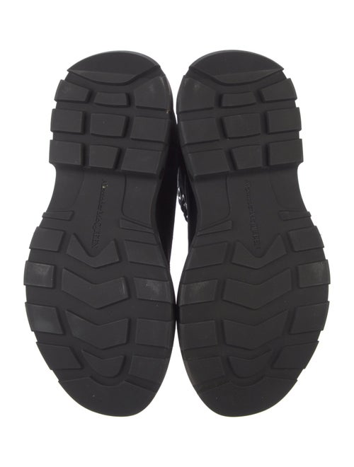 Alexander McQueen Canvas Wedge Sneakers