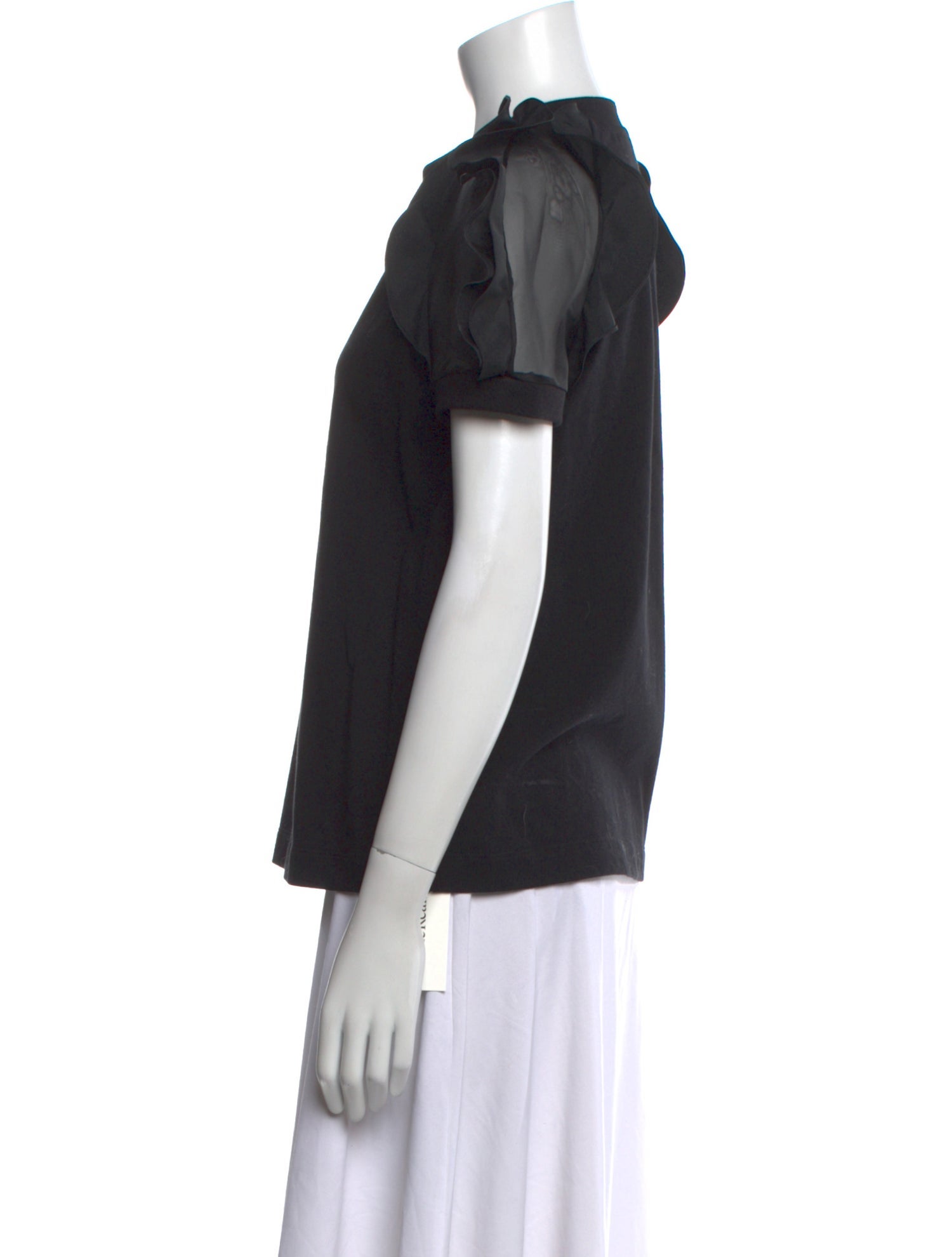 Alexander McQueen Crew Neck Short Sleeve Sweatshirt