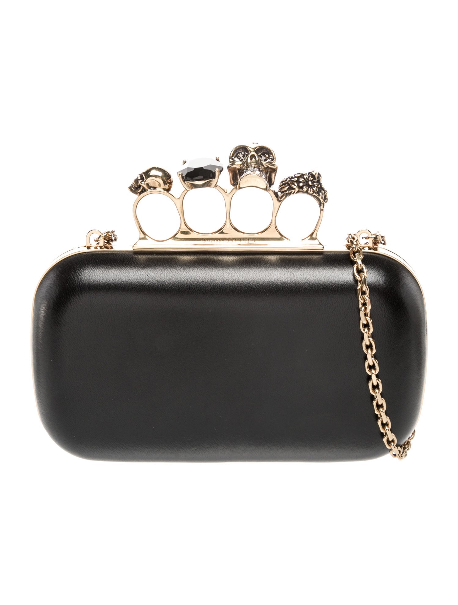 Alexander McQueen Skull Evening Bag