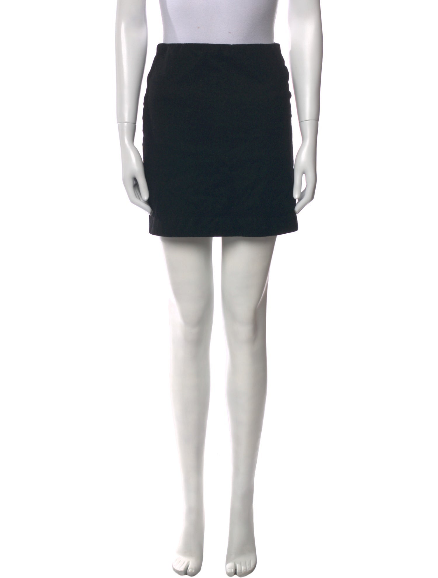 Alexander McQueen Pleated Accents Mini Skirt