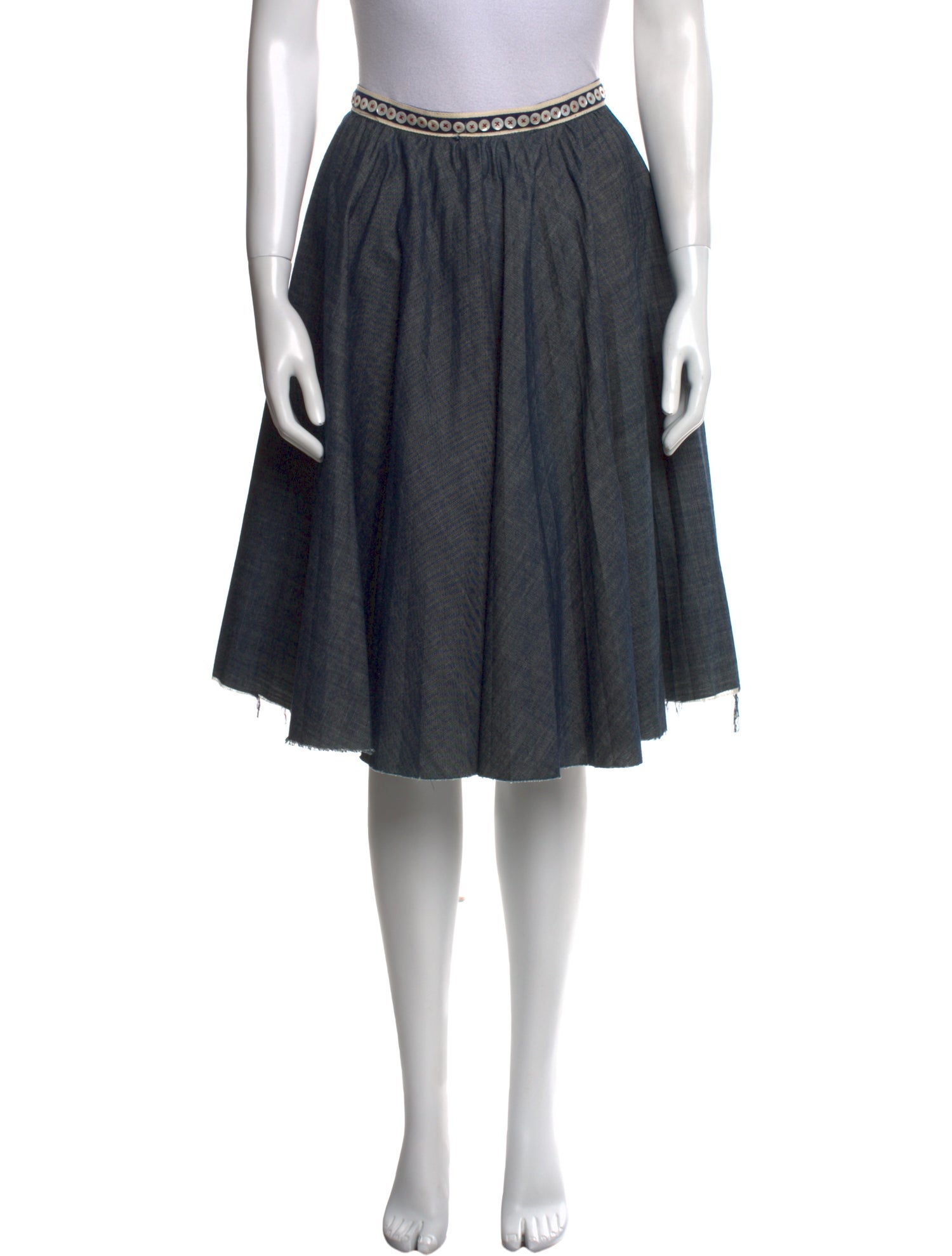 Alexander McQueen Vintage Knee-Length Skirt