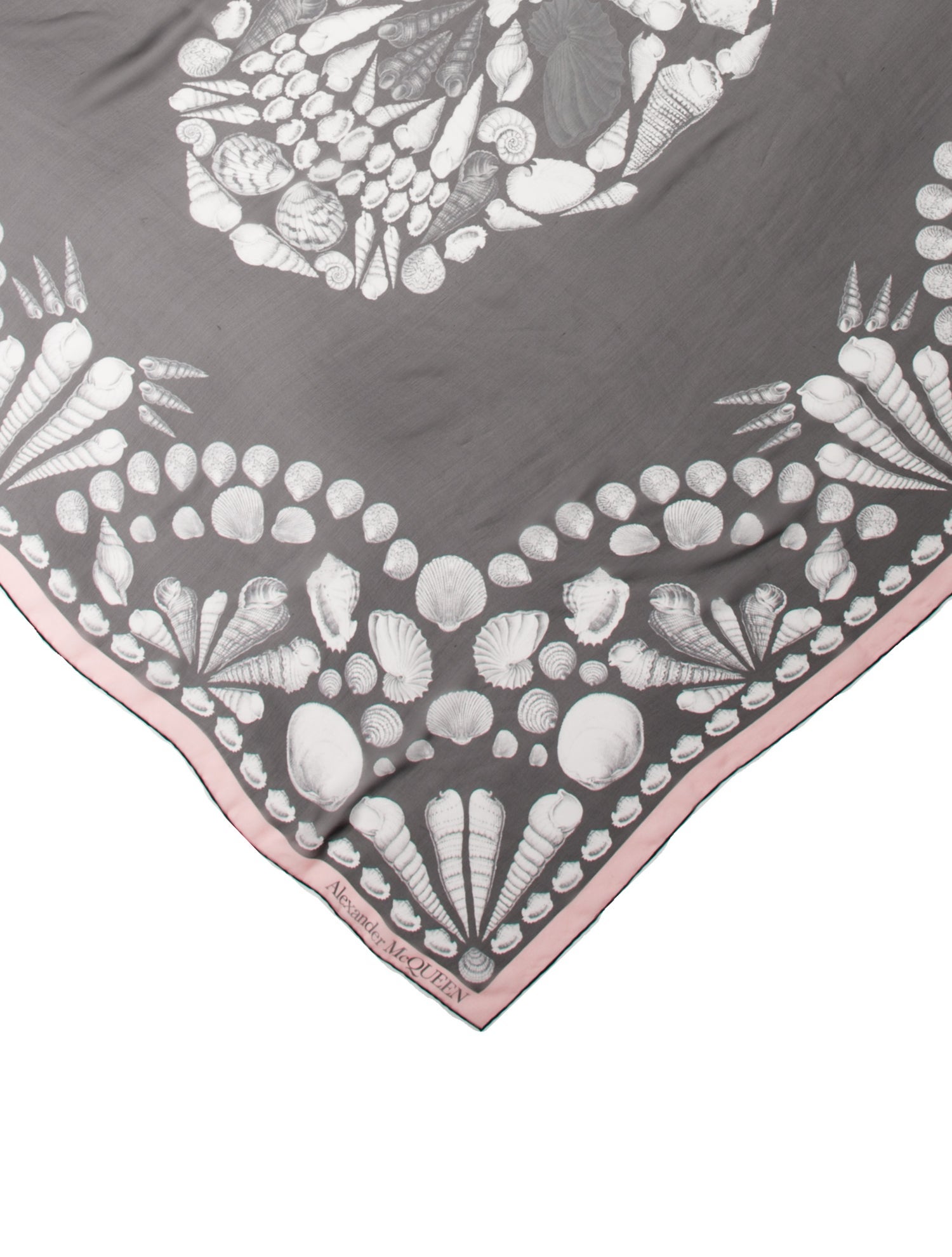Alexander McQueen Silk Printed Scarf