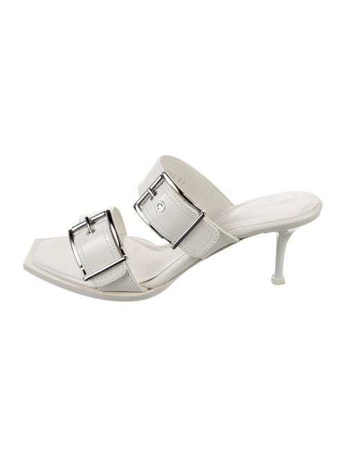 Alexander McQueen Leather Slides