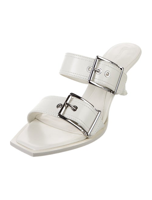 Alexander McQueen Leather Slides