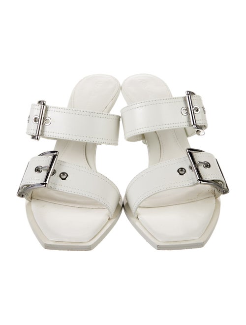 Alexander McQueen Leather Slides
