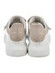 Alexander McQueen Leather Colorblock Pattern Sneakers