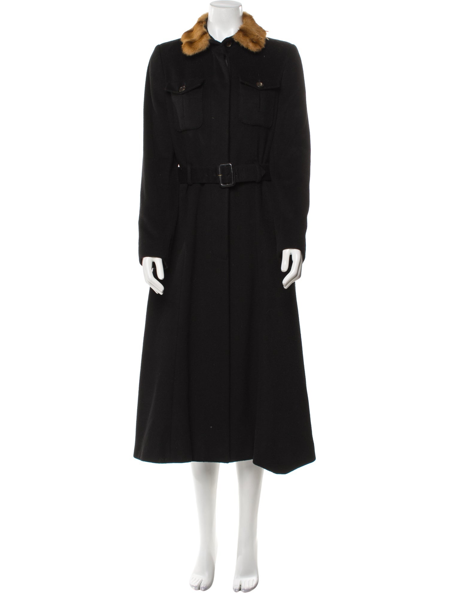 Alexander McQueen Vintage 2005 Fur Coat