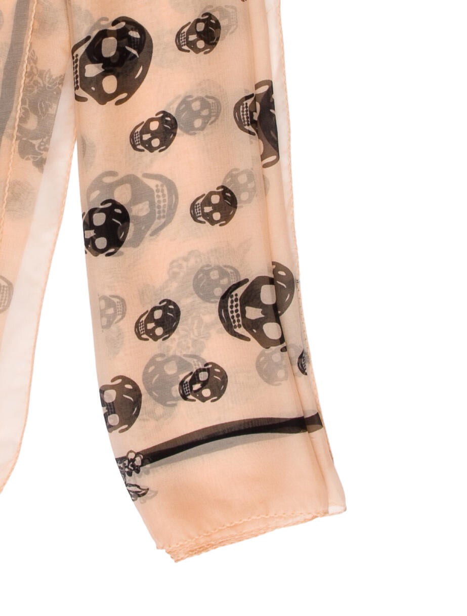 Alexander McQueen Silk Printed Scarf
