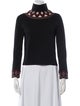 Alexander McQueen Printed Turtleneck Sweater