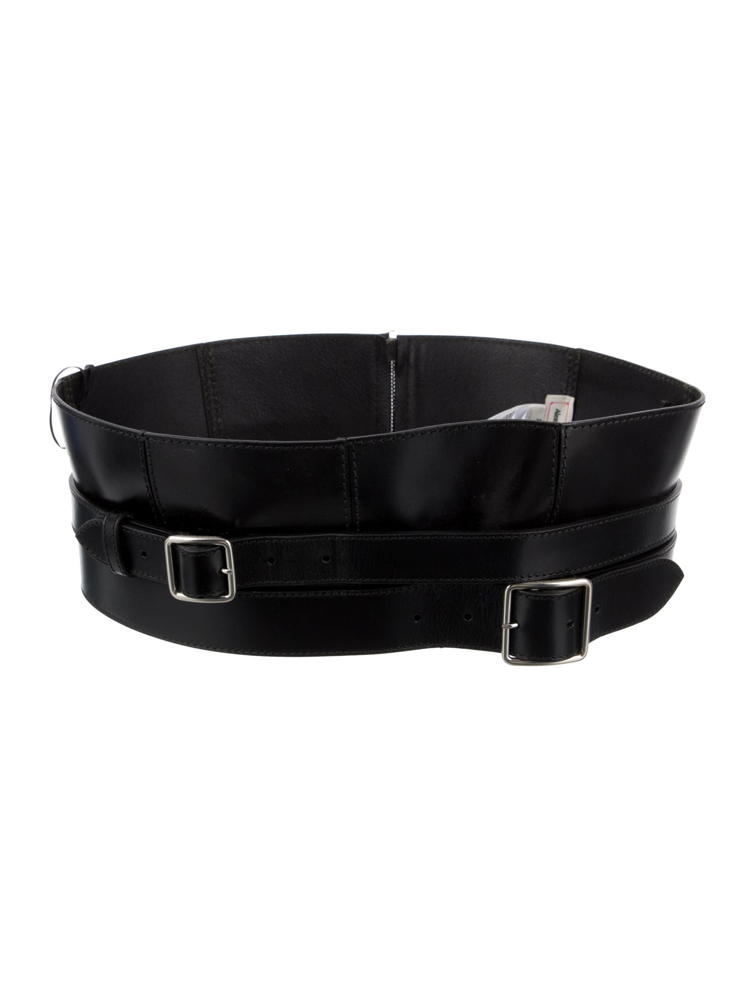 Alexander McQueen Wide Leather Waist Belt w/ Tags