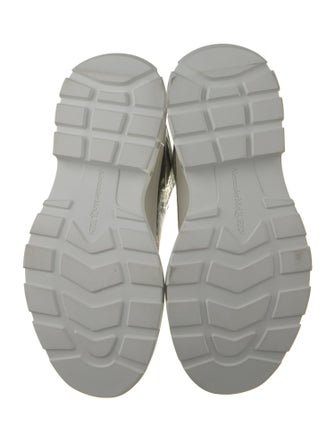 Alexander McQueen Colorblock Pattern Hiking Boots