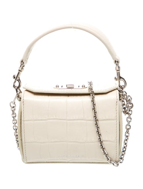 Alexander McQueen Embossed Leather Minaudière