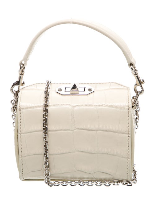 Alexander McQueen Embossed Leather Minaudière