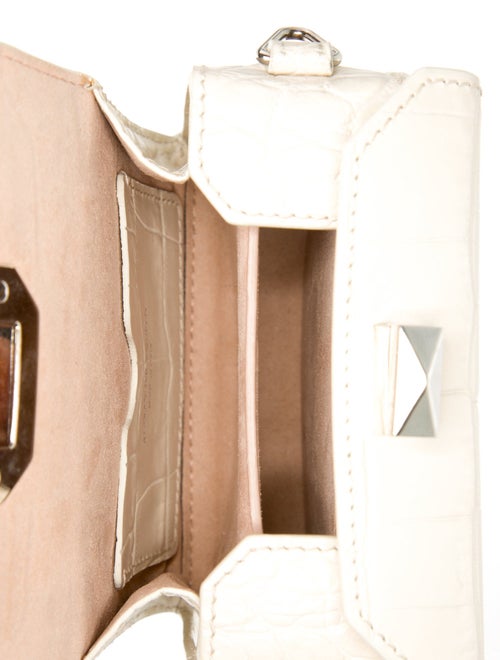 Alexander McQueen Embossed Leather Minaudière