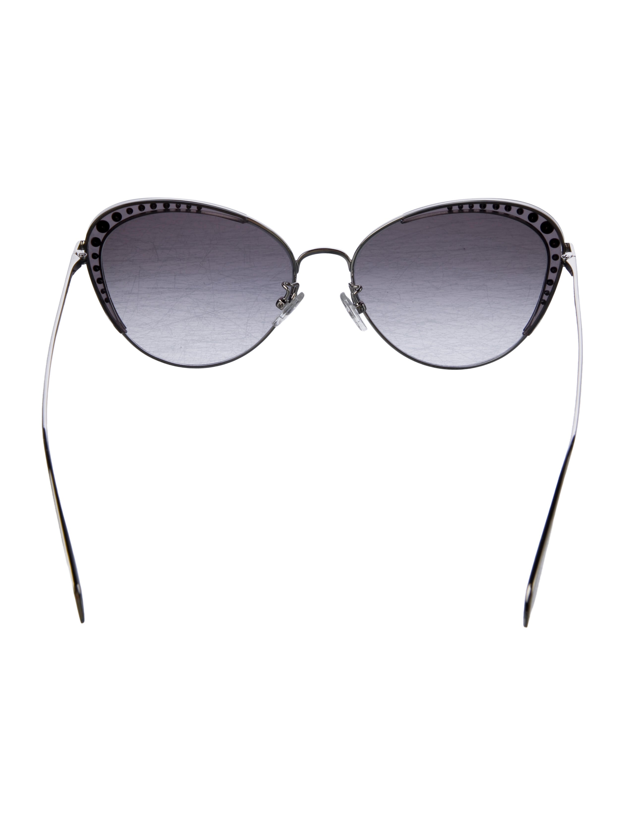 Alexander McQueen Oversize Gradient Sunglasses
