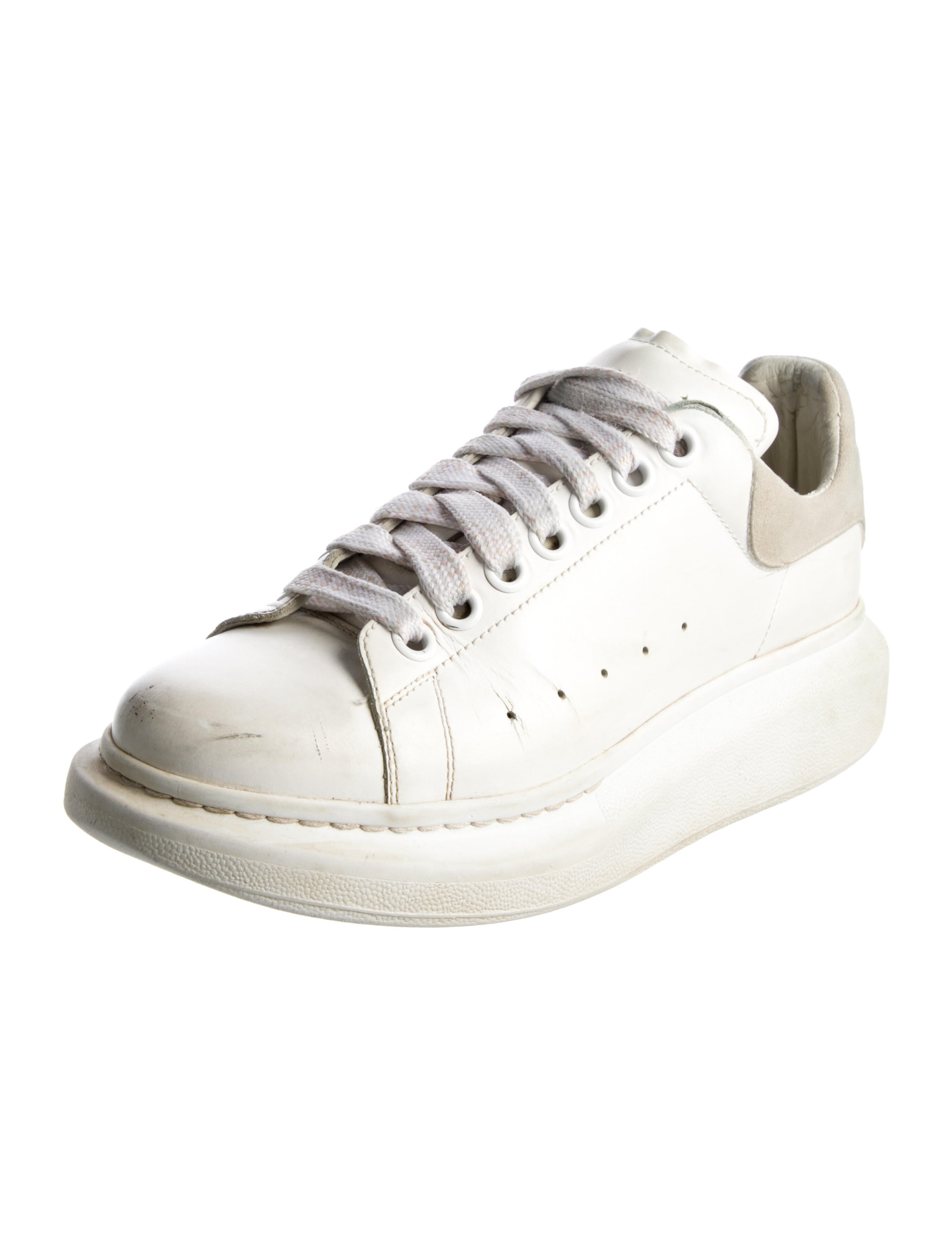 Alexander McQueen Leather Sneakers