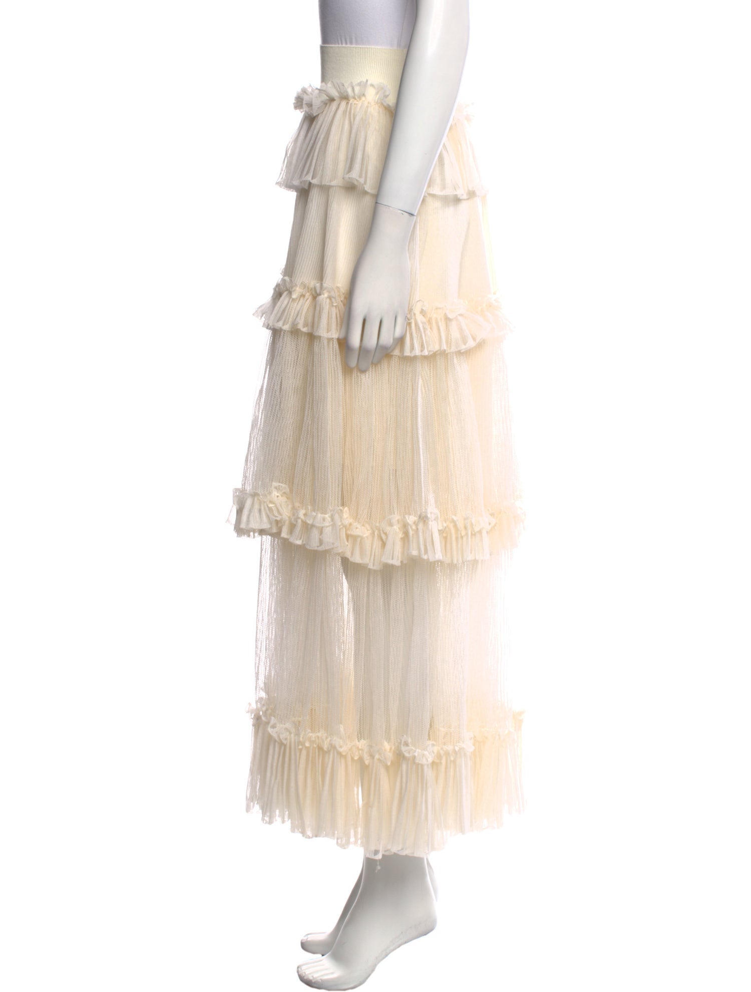 Alexander McQueen 2019 Midi Length Skirt