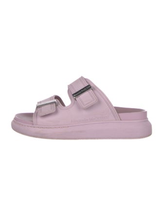 Alexander McQueen Rubber Printed Slides