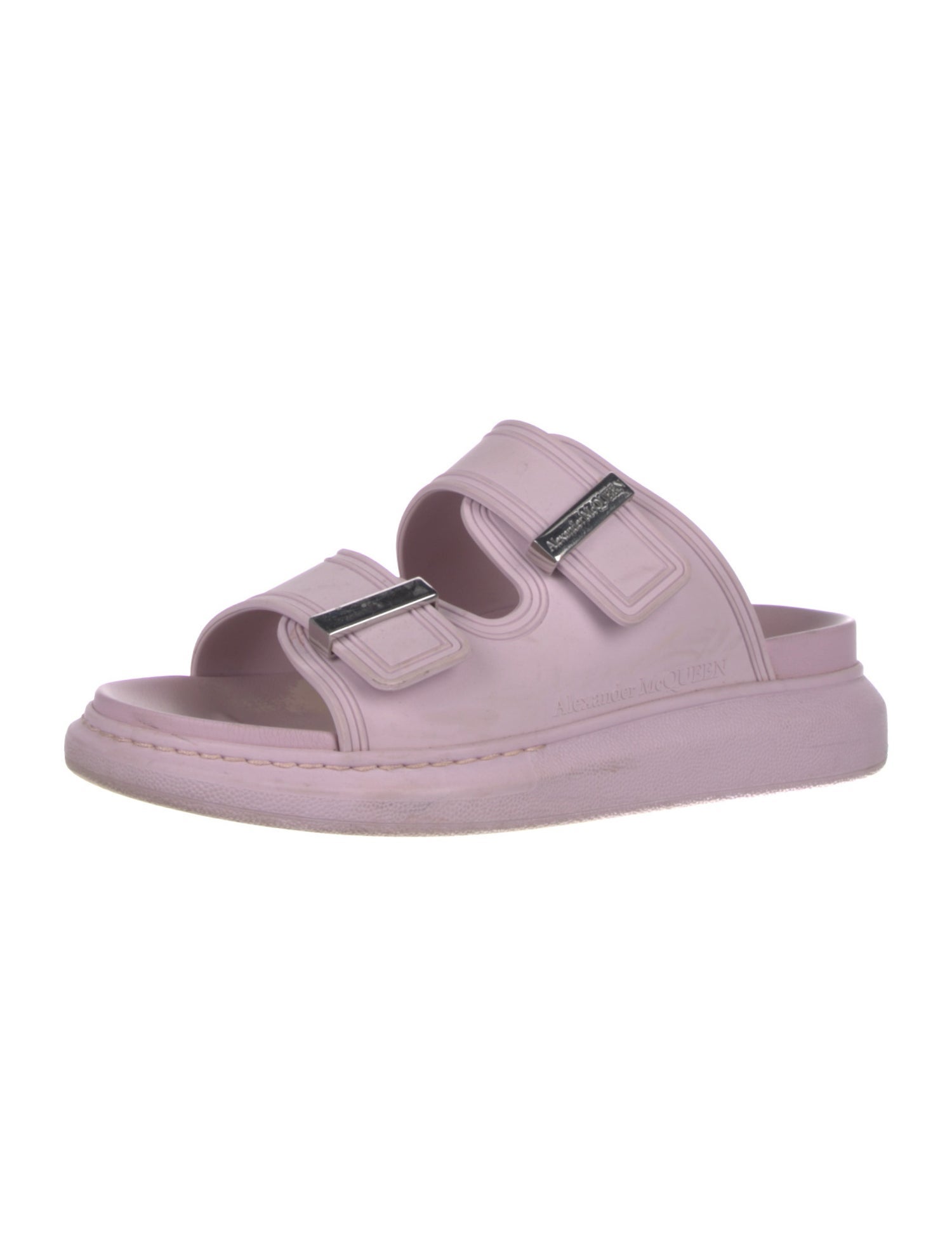 Alexander McQueen Rubber Printed Slides