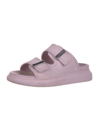 Alexander McQueen Rubber Printed Slides