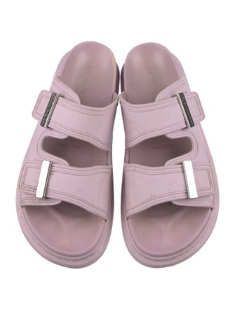 Alexander McQueen Rubber Printed Slides
