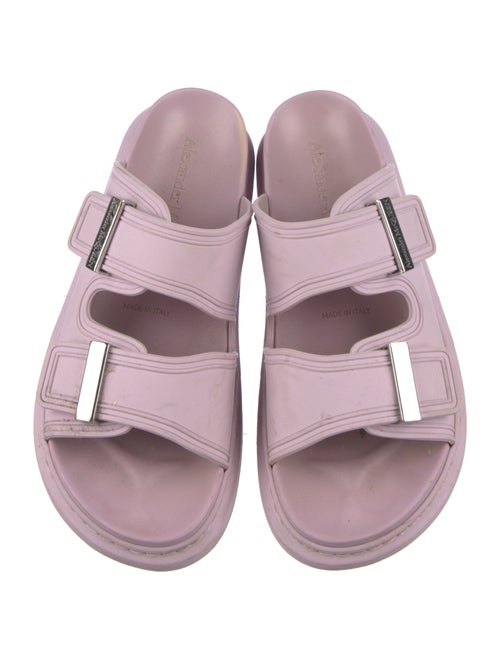 Alexander McQueen Rubber Printed Slides