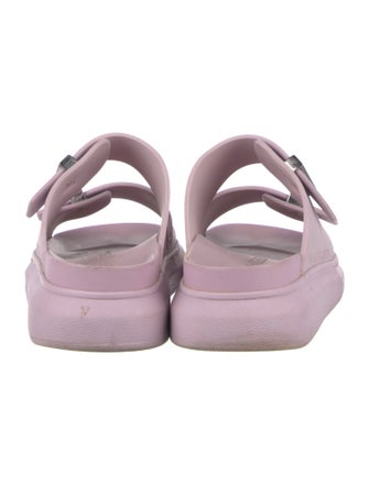 Alexander McQueen Rubber Printed Slides