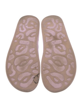 Alexander McQueen Rubber Printed Slides