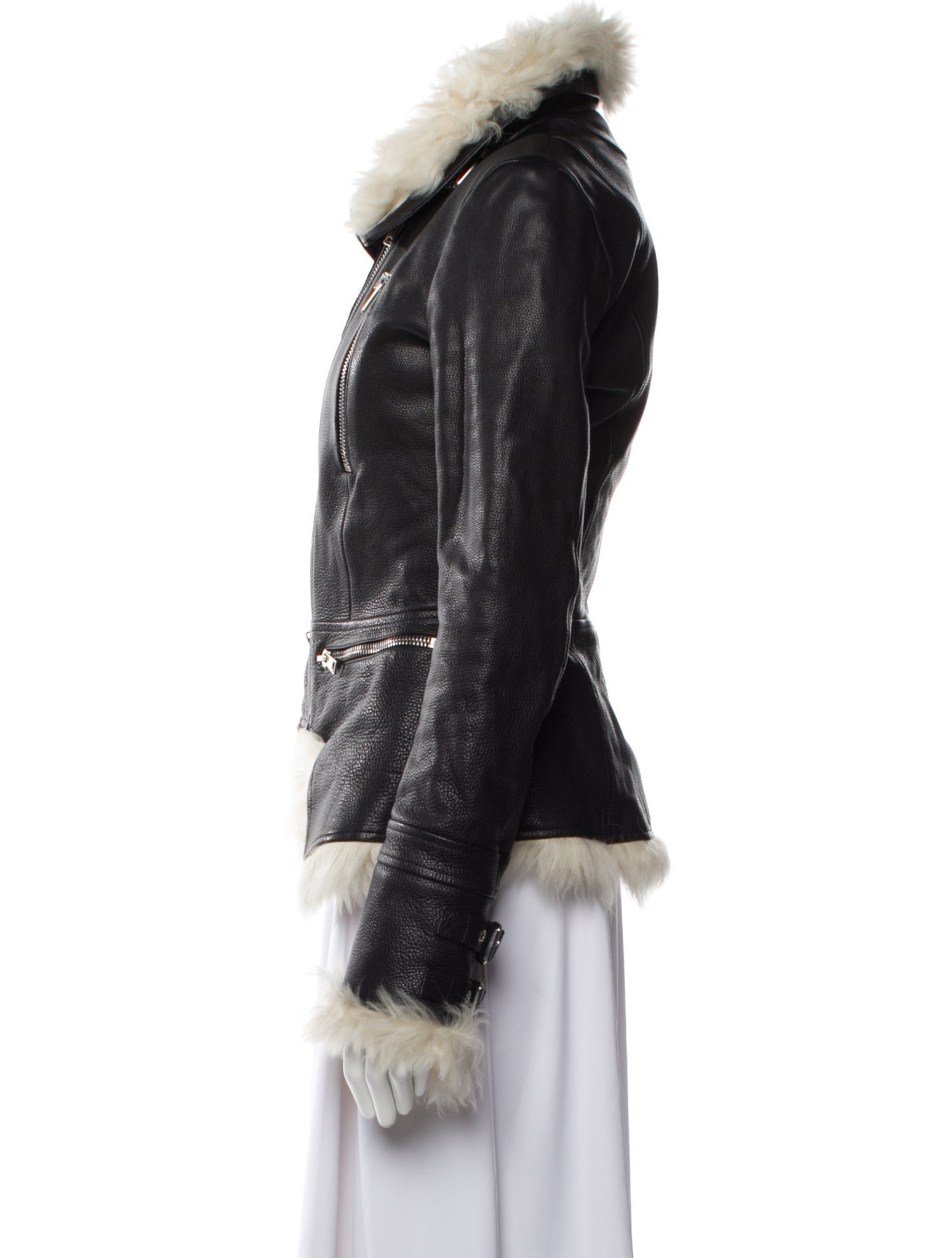 Alexander McQueen Leather Biker Jacket