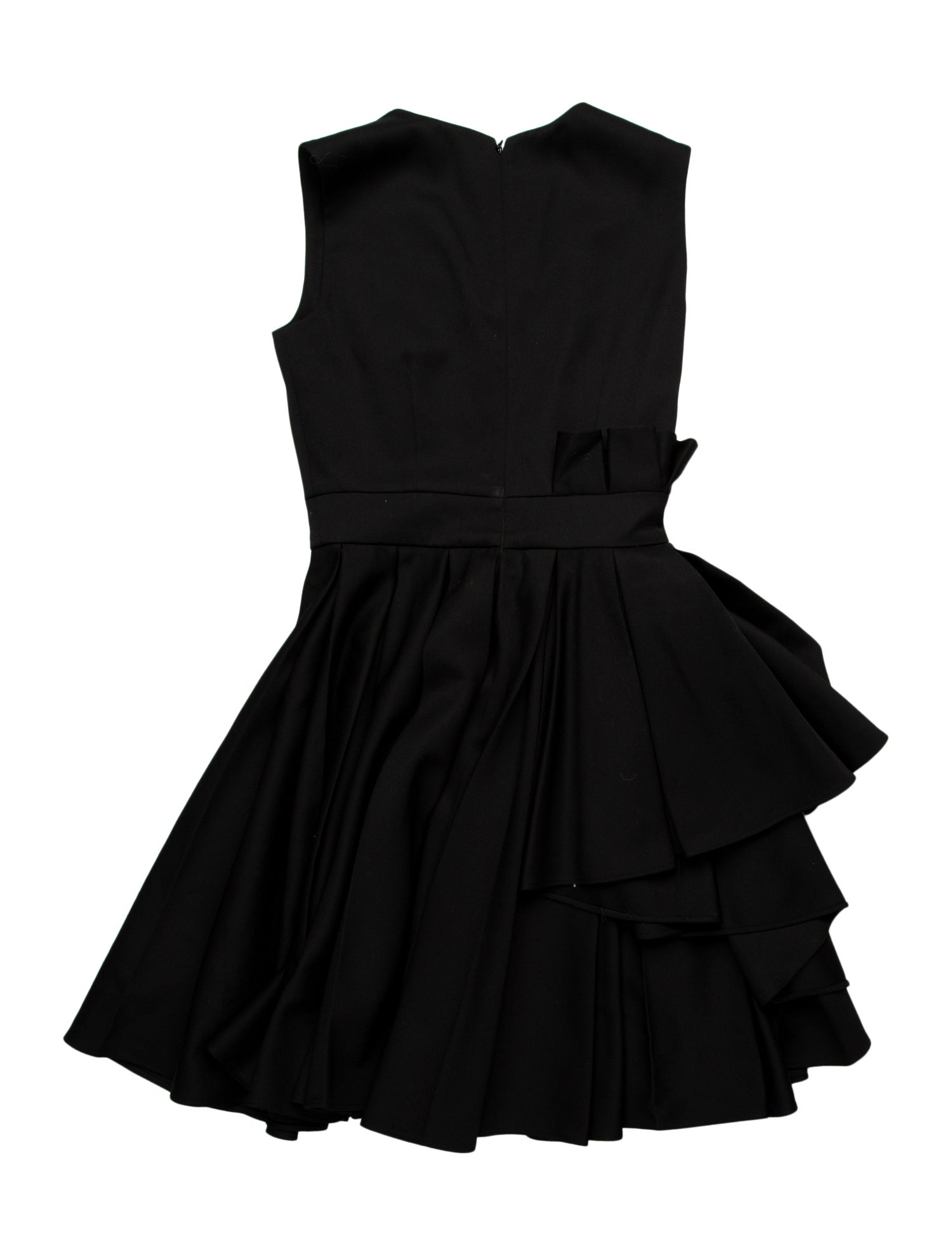 Alexander McQueen Virgin Wool Mini Dress