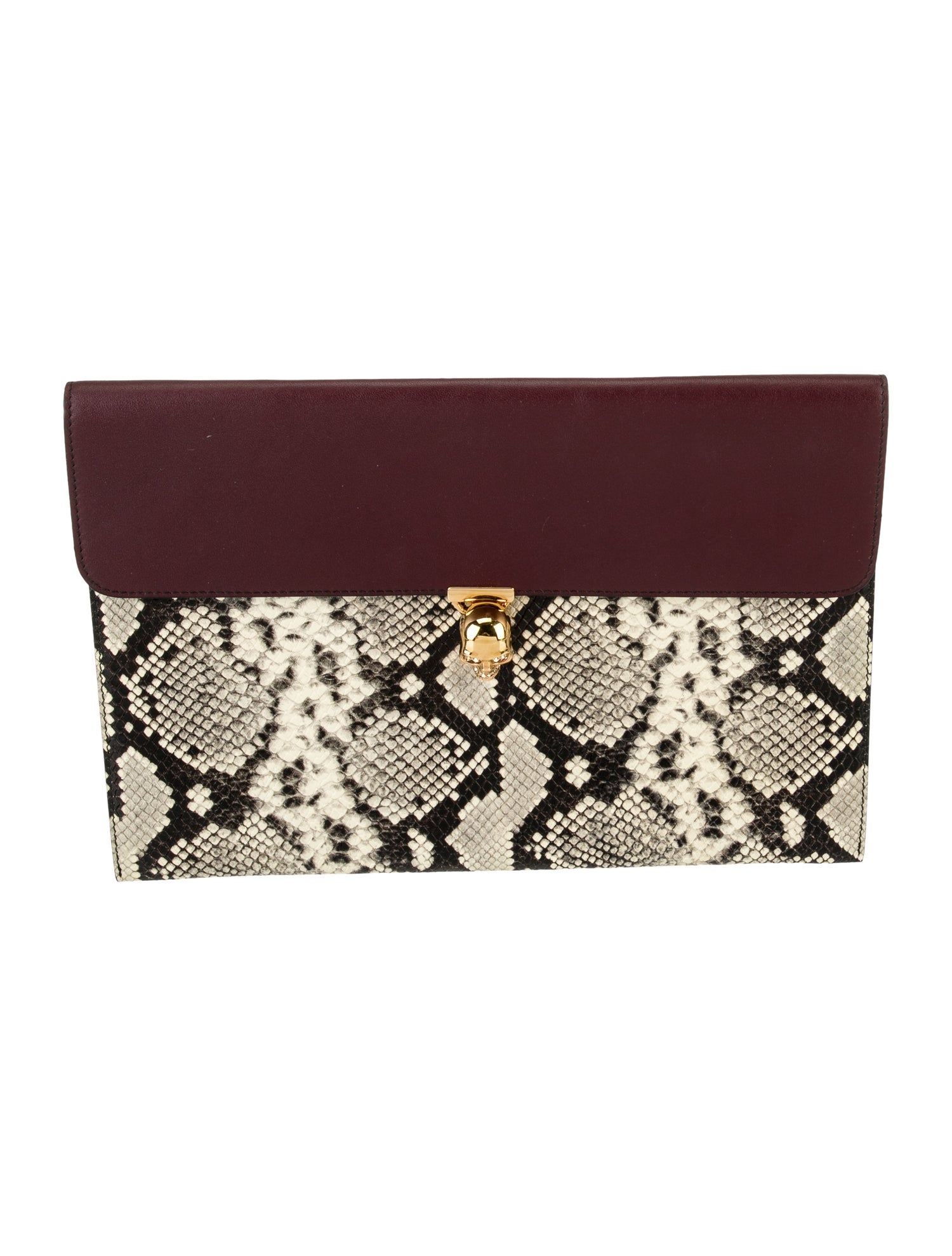 Alexander McQueen Skull Clutch